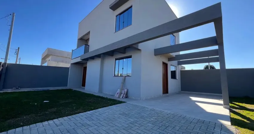 Sobrado de esquina à venda, com 03 quartos - roça grande em colombo/pr