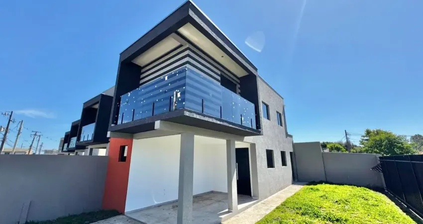 Sobrado de esquina à venda, com 03 quartos - guaraituba em colombo/pr