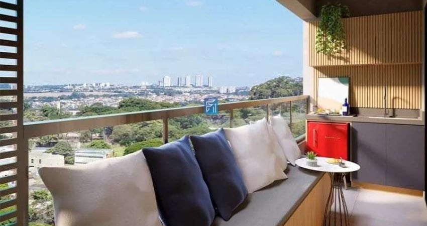 Lançamento na Ribeirânia - Apartamento com 1 suíte e sacada