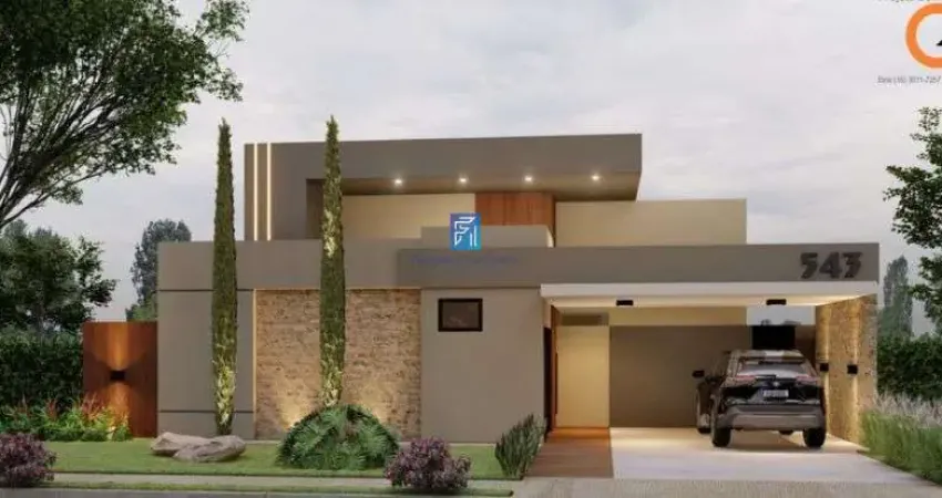 Casa em condomínio fechado com 4 quartos à venda na Avenida Oscar Niemeyer, 995, Loteamento Terras de Florença, Ribeirão Preto