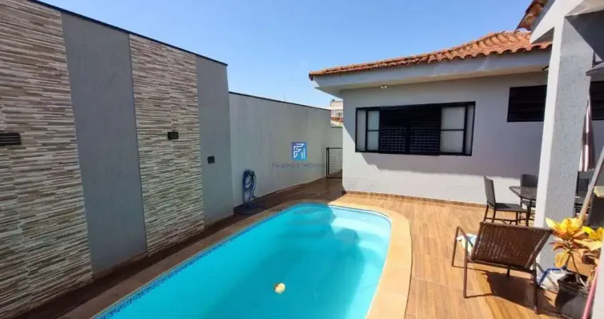 Linda Casa 3 dormitórios, sendo 1 suítes, lavabo e Escritori