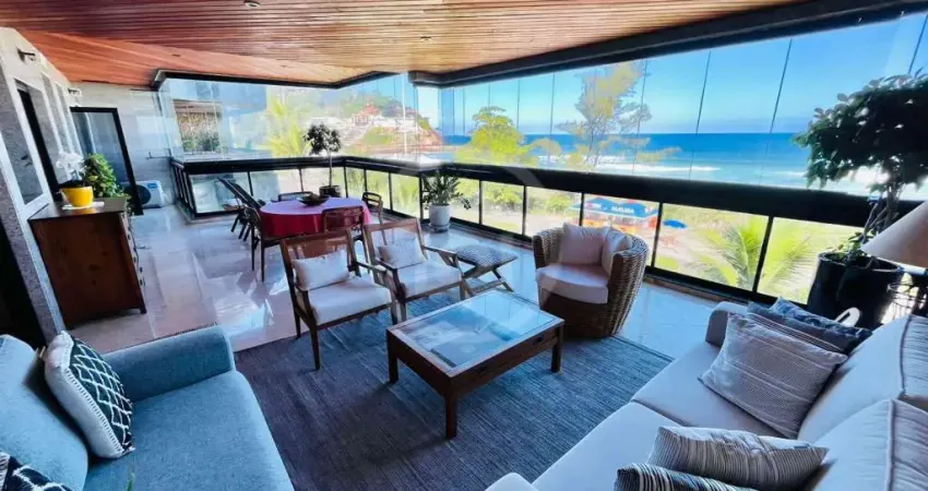 Apartamento 4 quartos a venda 310m2, barra da tijuca, frontal mar, avenida do pepe - lucio costa