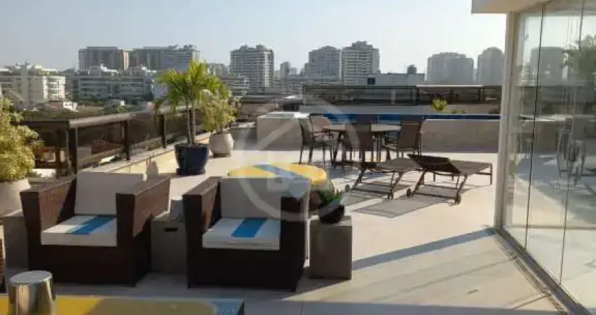 Cobertura Duplex com linda vista e 3 Quartos à venda na Barra da Tijuca - Rio de Janeiro/RJ