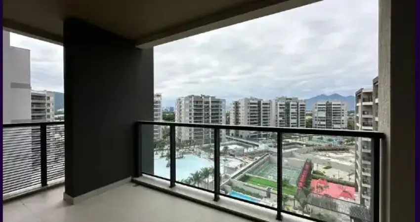 Apartamento com 2 quartos e com academia, 80 m² na barra da tijuca pronto para morar