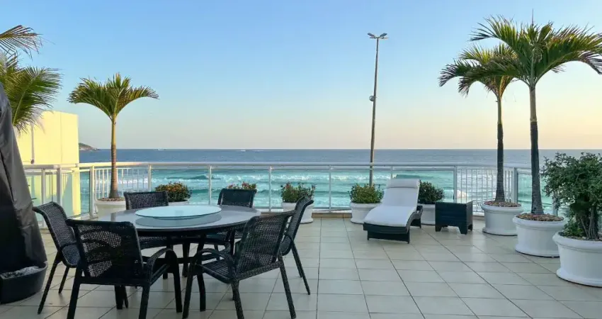 Cobertura 5 quartos (all suites) para vender na Barra da Tijuca, Frontal Mar, Jardim Oceanico