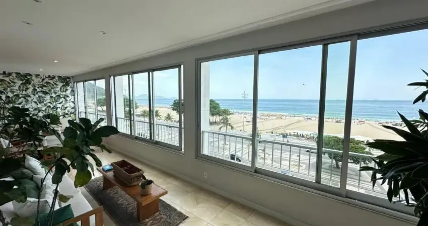 Apartamento 3 quartos para vender em Copacabana, Avenida Atlantica Frontal Mar