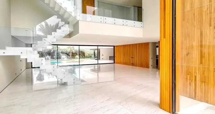 Casa Contemporânea com 6 Suítes e 10 Vagas à venda no condomínio Malibu Barra da Tijuca