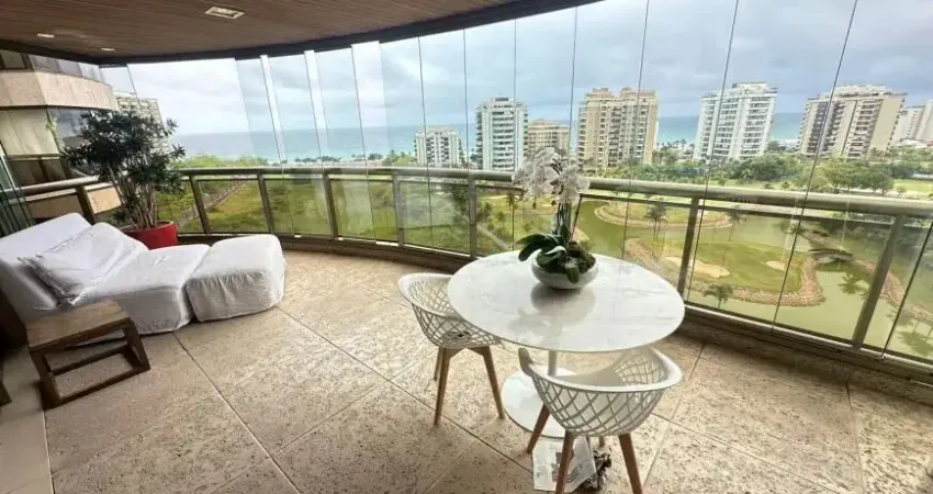 Apartamentos a venda Condomínio Golden Green, 240m2, Avenia Lucio Costa Barra da Tijuca