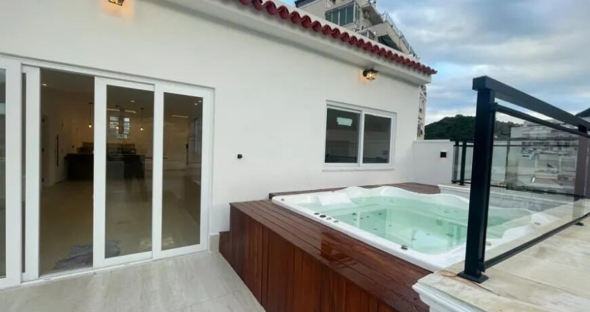 Cobertura linear com 3 quartos para vender no Flamengo, 182m2