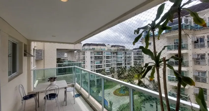 Apartamentos com 2 quartos para vender na barra da tijuca, 100m2,  condomínio le parc.