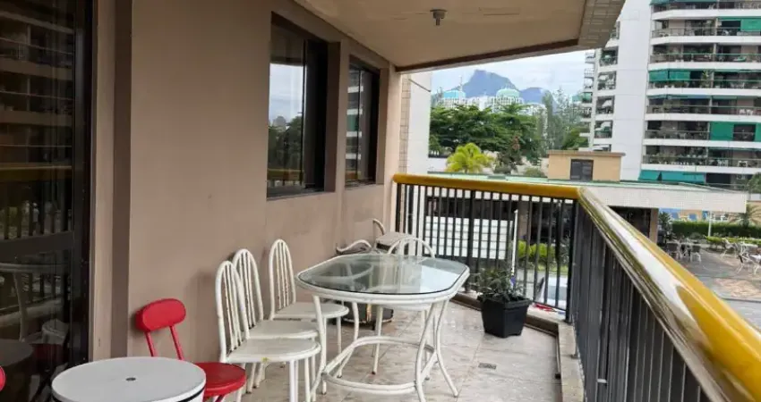 Apartamentos com 3 quartos para vender na barra da tijuca, 117m2, parque das rosas