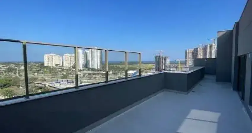 Cobertura linear para vender na barra da tijuca, 372m2, 4 suites; 4 vagas