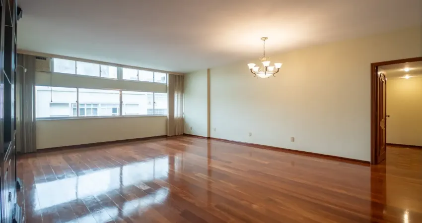 Apartamento com 3 quartos para vender em copacabana, 143m2, 1 vaga