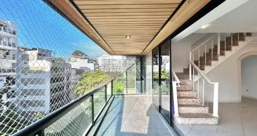 Cobertura com 4 quartos à venda, 280m² - ipanema, quadrilátero
