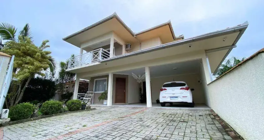 Residência de alto padrão mobiliado - bairro rio morto, indaial/sc