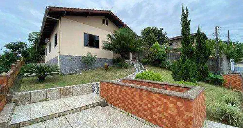 Casa com 3 dormitórios para alugar, 125 m² por r$ 2.750,00/mês - itoupavazinha - blumenau/sc