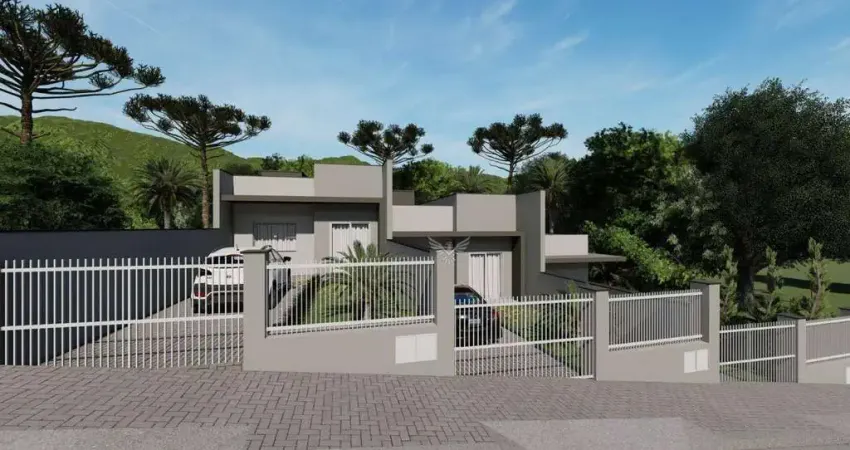 Casa com 2 dormitórios à venda, 60 m² por r$ 399.000,00 - centro - pomerode/sc