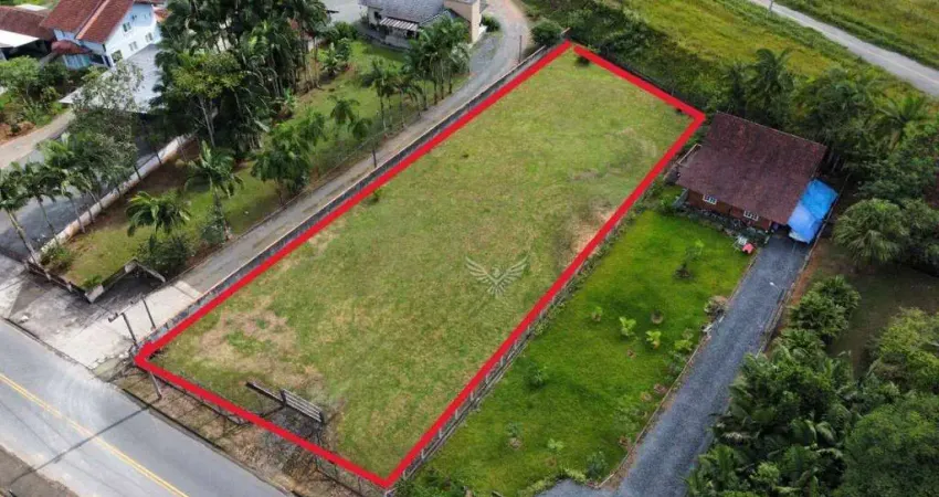 Terreno à venda, 1600 m² por r$ 535.000,00 - testo rega - pomerode/sc
