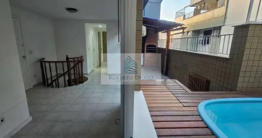 Imperdível cobertura à venda em Santa Rosa, Niterói-RJ: 3 quartos, 178m², 2 vagas de garagem e muito mais!
