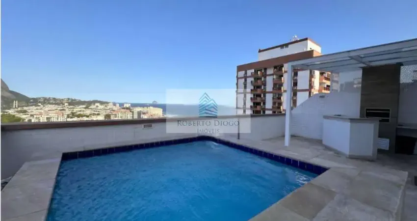 Imóvel de luxo na barra da tijuca: cobertura de 3 quartos com 222m² e 3 vagas de garagem no rio de janeiro-rj