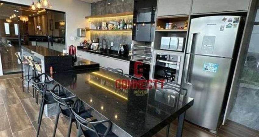 Casa com 3 dormitórios à venda, 130 m² por R$ 920.000 - Residencial Flórida - Ribeirão Preto/SP