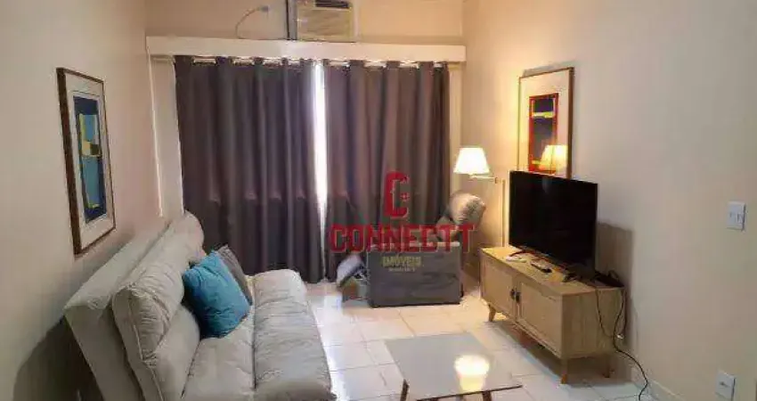 Flat com 1 dormitório, 50 m² - venda por R$ 160.000,00 ou aluguel por R$ 3.000,00/mês - Centro - Ribeirão Preto/SP