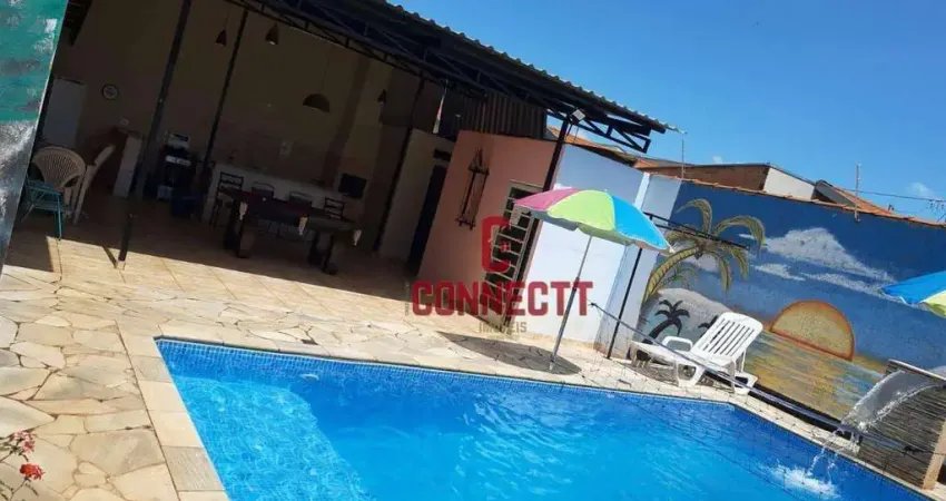 Casa 4 dormitórios, área de laser completa à venda, 103 m² por R$ 330.000 - Jardim Doutor Paulo Gomes Romeo - Ribeirão Preto/SP