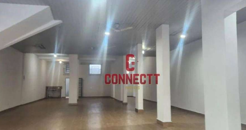 SALÃO COMERCIAL + CASA NA PARTE SUPERIOR EM AVENIDA DE GRANDE FLUXO