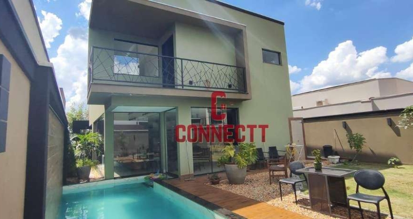 CASA SOBRADO COM 3 SUITES PISCINA  E 4 VAGAS  NO CONDOMÍNIO VILLA DE  SAN FRANCESCO.