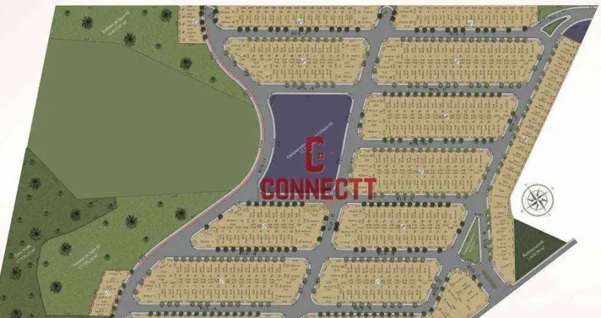 Terreno à venda, 285 m² por R$ 105.000,00 - Quebec - Brodowski/SP