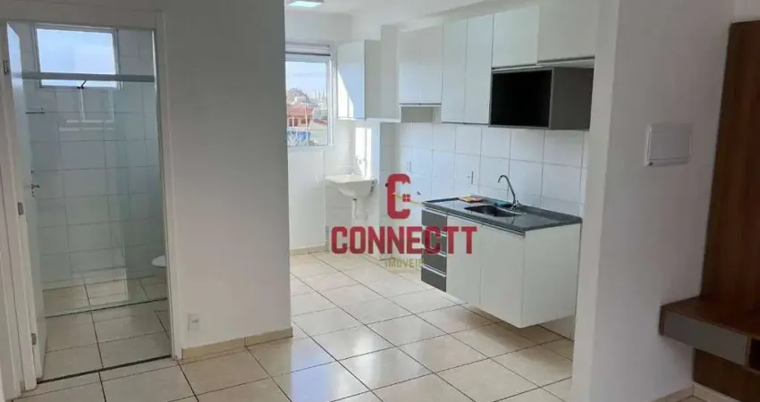 Apartamento com 2 dormitórios à venda, 42 m² por R$ 172.000 - Residencial Parque dos Servidores - Ribeirão Preto/SP