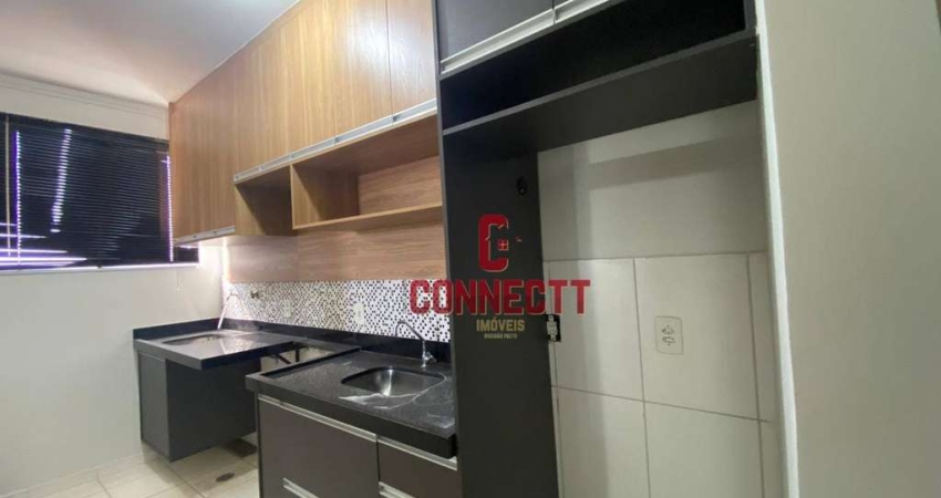 Apartamento com 2 dormitórios à venda, 45 m² por R$ 185.000,00 - Parque dos Lagos - Ribeirão Preto/SP