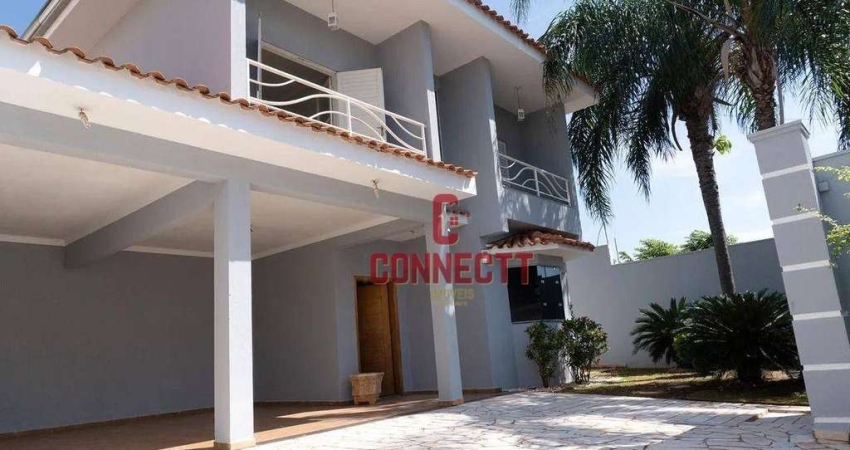 CASA SOBRADO DE 4 QUARTOS PISCINA  5 VAGAS DE GARAGEM NA CITY RIBEIRÃO PRETO.