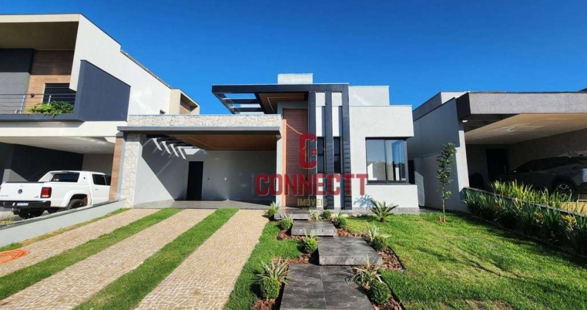 Casa com 3 dormitórios à venda, 148 m² por R$ 1.242.000 - Vivendas da Mata - Portal Jatobá - Ribeirão Preto/SP