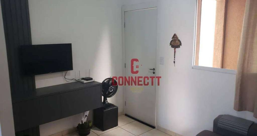 Apartamento com 2 dormitórios à venda, 42 m² por R$ 265.000 - Recreio das Acácias - Ribeirão Preto/SP