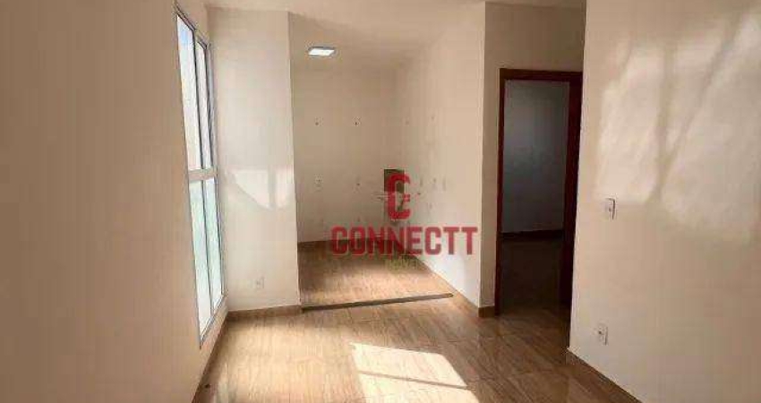 Apartamento com 2 dormitórios à venda, 43 m² por R$ 140.000 - Jardim Ouro Branco - Ribeirão Preto/SP