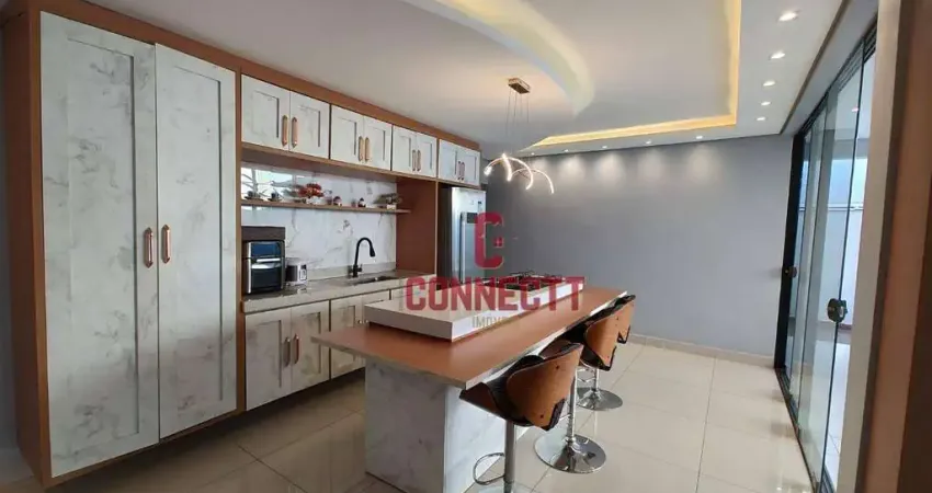 Casa com 3 dormitórios para alugar, 144 m² por R$ 4.500/mês - Parque das Andorinhas - Ribeirão Preto/SP