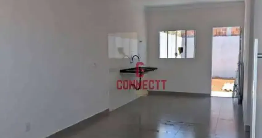 Casa com 2 dormitórios à venda, 55 m² por R$ 298.000 - Parque das Gaivotas - Ribeirão Preto/SP