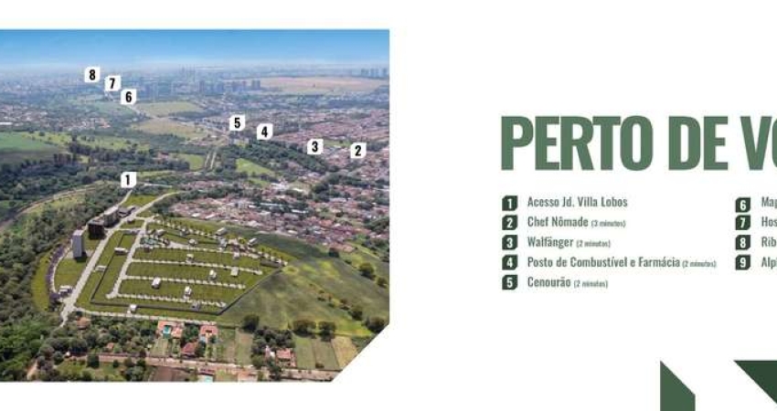 LANÇAMENTO! LOTES RESIDENCIAIS, 300 m² - JARDIM VILLA LOBOS