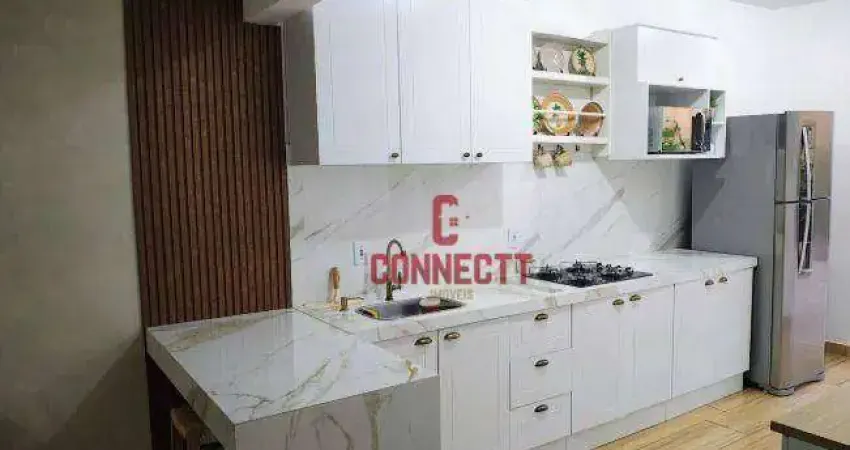 Casa com 2 dormitórios à venda, 80 m² por R$ 330.000 - Jardim Cristo Redentor - Ribeirão Preto/SP