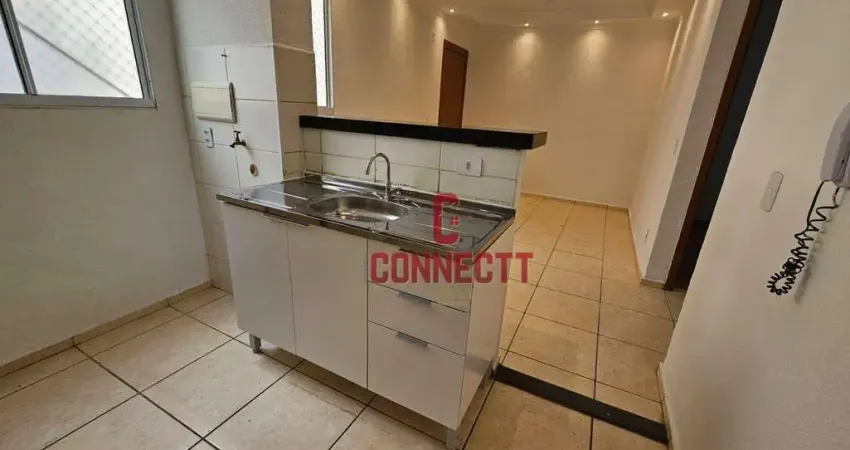 Apartamento com 2 dormitórios à venda, 42 m² por R$ 140.000 - Jardim Silvio Passalacqua - Ribeirão Preto/SP