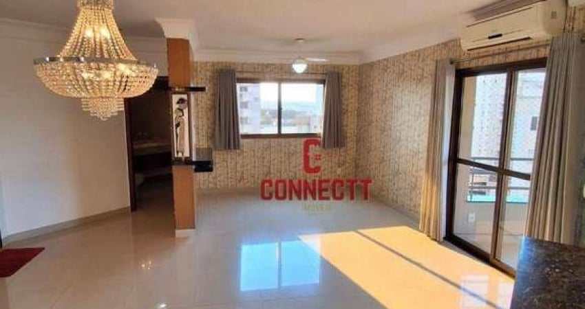Apartamento com 3 dormitórios, 140 m² - venda por R$ 585.000,00 ou aluguel por R$ 4.667,00/mês - Nova Aliança - Ribeirão Preto/SP
