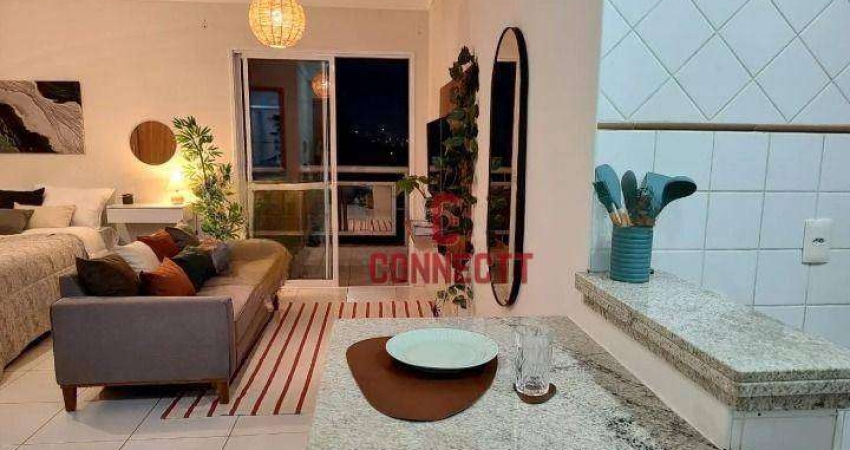 Apartamento com 1 dormitório à venda, 32 m² por R$ 289.000 - Vila Tibério - Ribeirão Preto/SP