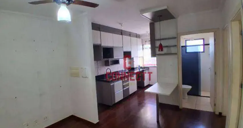 Apartamento com 2 dormitórios para alugar, 45 m² por R$ 1.500,02/mês - Ribeirão Verde - Ribeirão Preto/SP