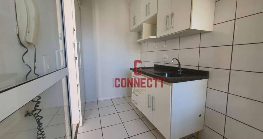 Apartamento com 2 dormitórios para alugar, 54 m² por R$ 2.258/mês - Parque Industrial Lagoinha - Ribeirão Preto/SP