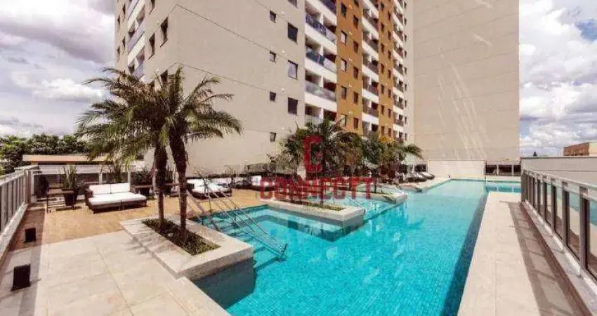 Apartamento com 1 dormitório à venda, 58 m² por R$ 260.000,00 - Parque Industrial Lagoinha - Ribeirão Preto/SP