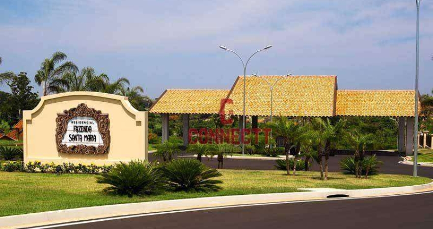 TERRENO DE 1500m² NO CONDOMÍNIO FAZENDA SANTA MARIA