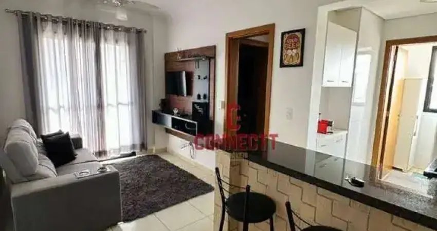 Apartamento com 1 dormitório para alugar, 38 m² por R$ 2.790,00/mês - Jardim Palma Travassos - Ribeirão Preto/SP
