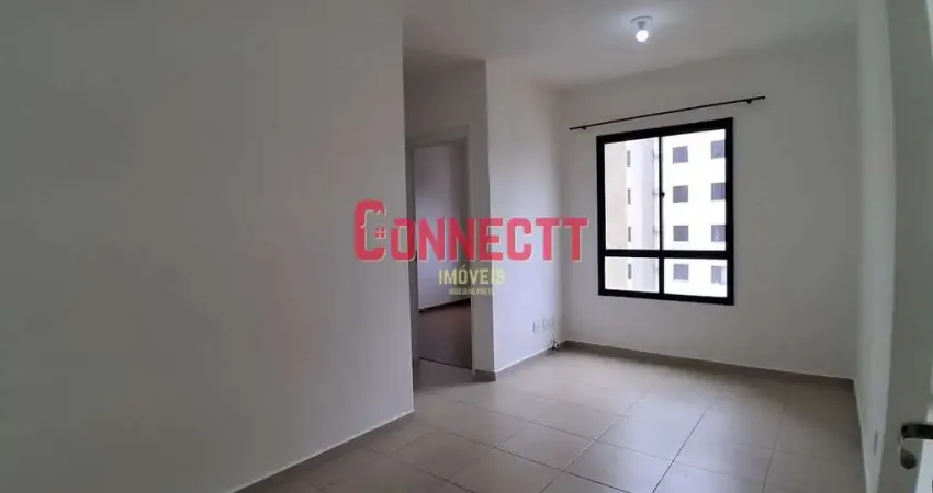 Apartamento com 2 dormitórios para alugar, 46 m² - jardim paulistano - ribeirão preto/sp