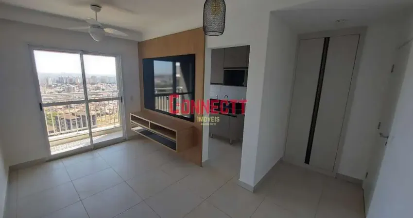 Apartamento com 2 dormitórios para alugar, 55 m² - jardim palma travassos - ribeirão preto/sp